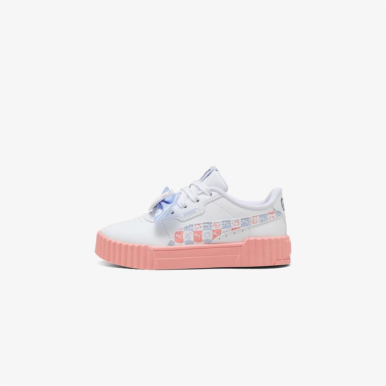 Puma Carina 3 0 Hk&Fr Ps Çocuk Beyaz Sneaker