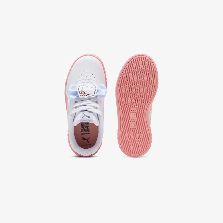Puma Carina 3 0 Hk&Fr Ps Çocuk Beyaz Sneaker