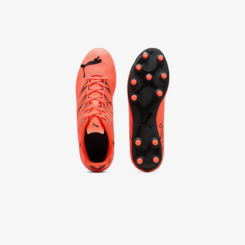 Puma Attacanto Fg/Ag Erkek Kırmızı Çim Saha Kramponu