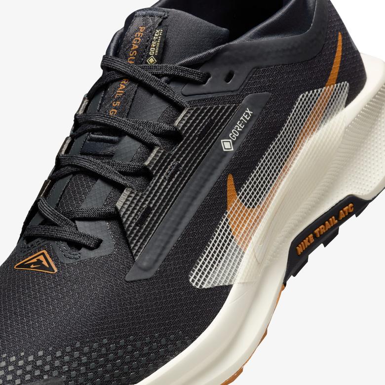 Nike Pegasus Trail 5 GORE-TEX Erkek Siyah Koşu Ayakkabısı