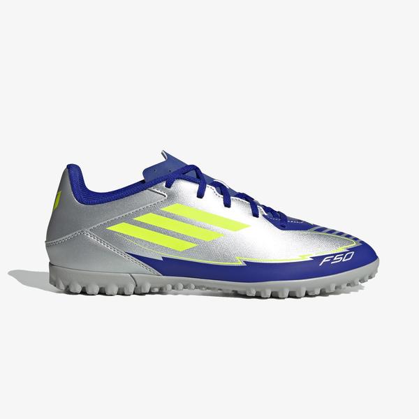 adidas F50 Club Messi Erkek Gri Halı Saha Kramponu