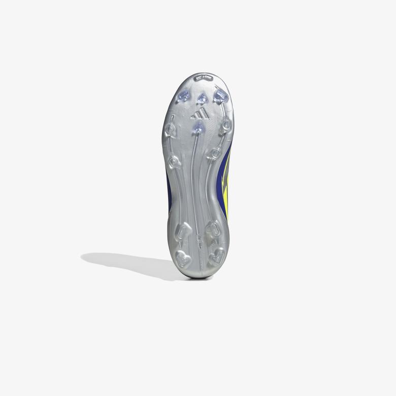adidas F50 League Messi Çocuk Gri Çim Saha Kramponu