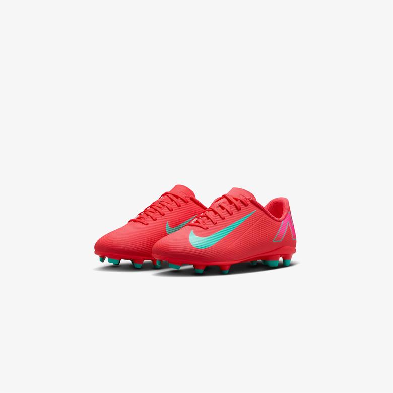 Nike Jr Mercurial Vapor 16 Club Fg/Mg Çocuk Kırmızı Çim Saha Kramponu