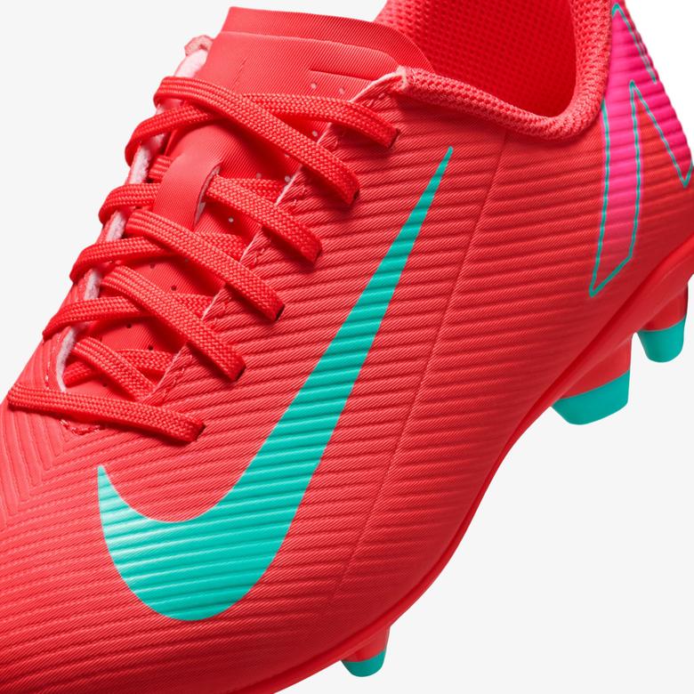 Nike Jr Mercurial Vapor 16 Club Fg/Mg Çocuk Kırmızı Çim Saha Kramponu