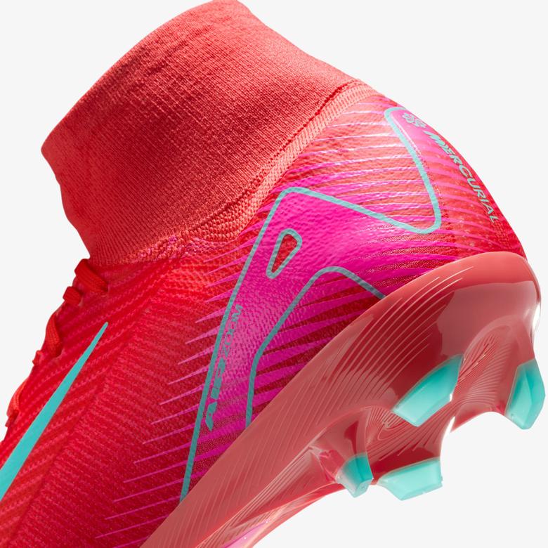 Nike Mercurial Superfly 10 Pro Erkek Turuncu Çim Saha Kramponu