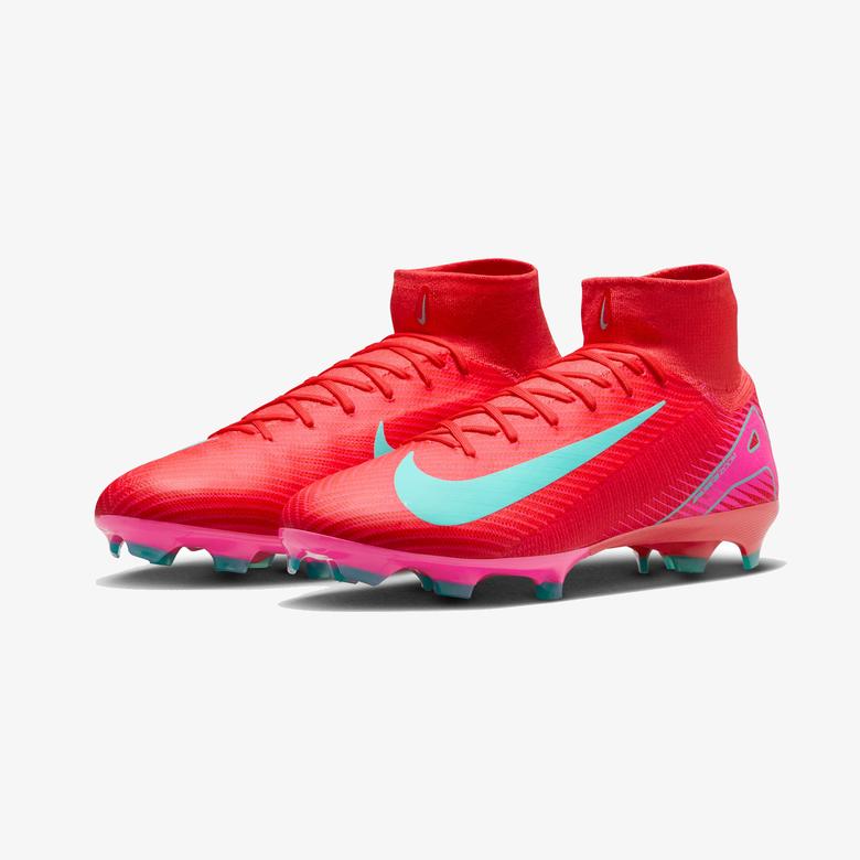 Nike Mercurial Superfly 10 Pro Erkek Turuncu Çim Saha Kramponu