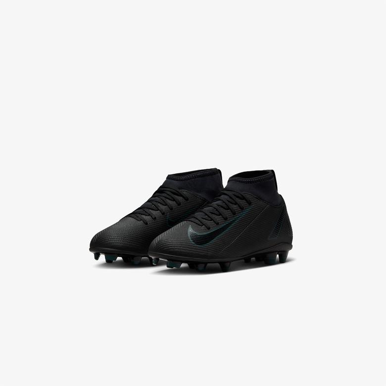 Nike Mercurial Superfly 10 Academy Fg Çocuk Siyah Çim Saha Kramponu
