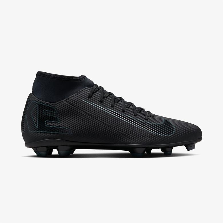 Nike Mercurial Superfly Academy 10 Mg Erkek Siyah Bilekli Çim Saha Kramponu