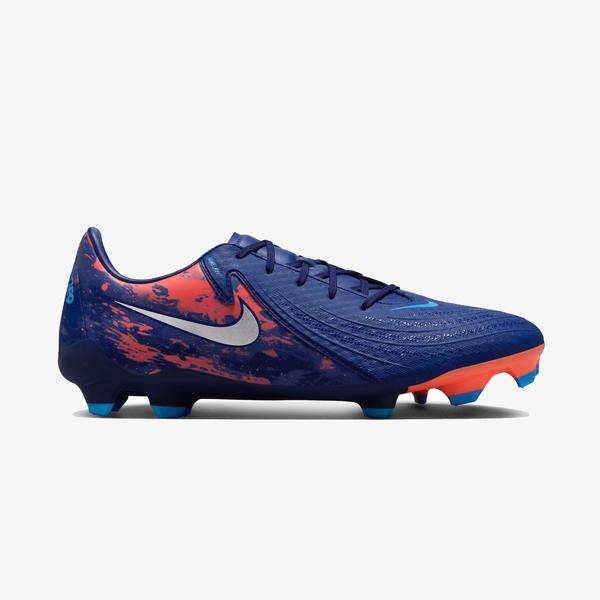 Nike Phantom GX 2 Academy Erling Haaland Erkek Mavi Çim Saha Kramponu