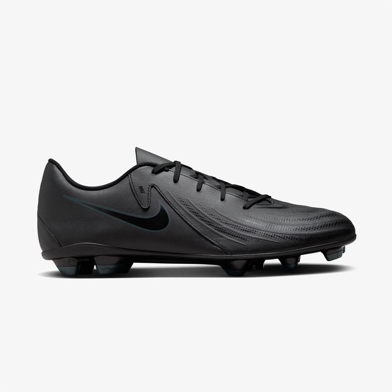 Nike Phantom GX II Club Erkek Siyah Çim Saha Kramponu
