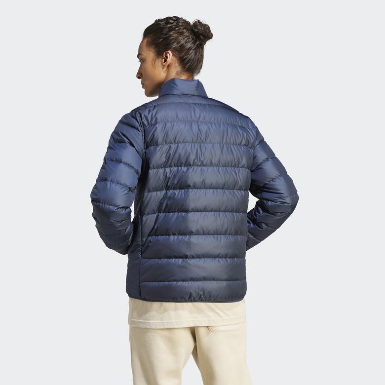 adidas Essentials Lite Down Erkek Mavi Outdoor Mont