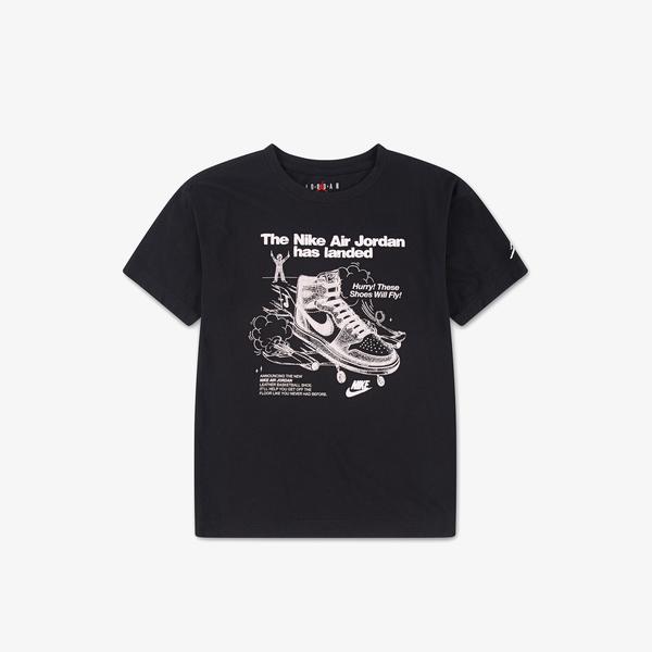 Jordan Graphic Çocuk Siyah Günlük T-Shirt