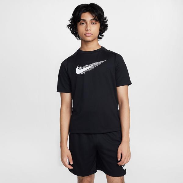Nike Multi Çocuk Siyah Antrenman T-Shirt