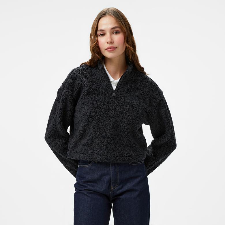 Calvin Klein Kadın Siyah Mont