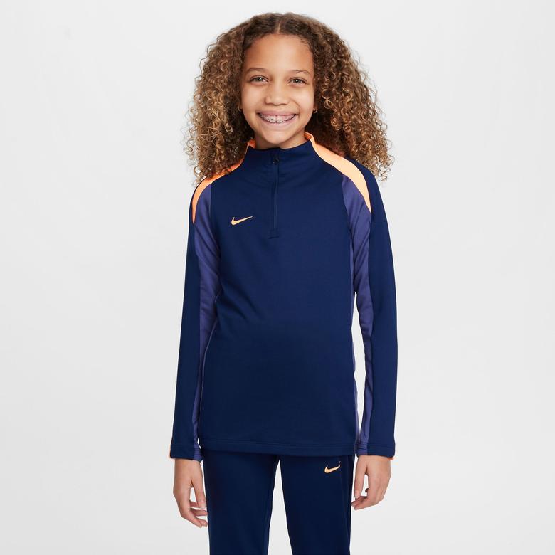 Nike Dri-FIT Strike Çocuk Mavi Sweatshirt