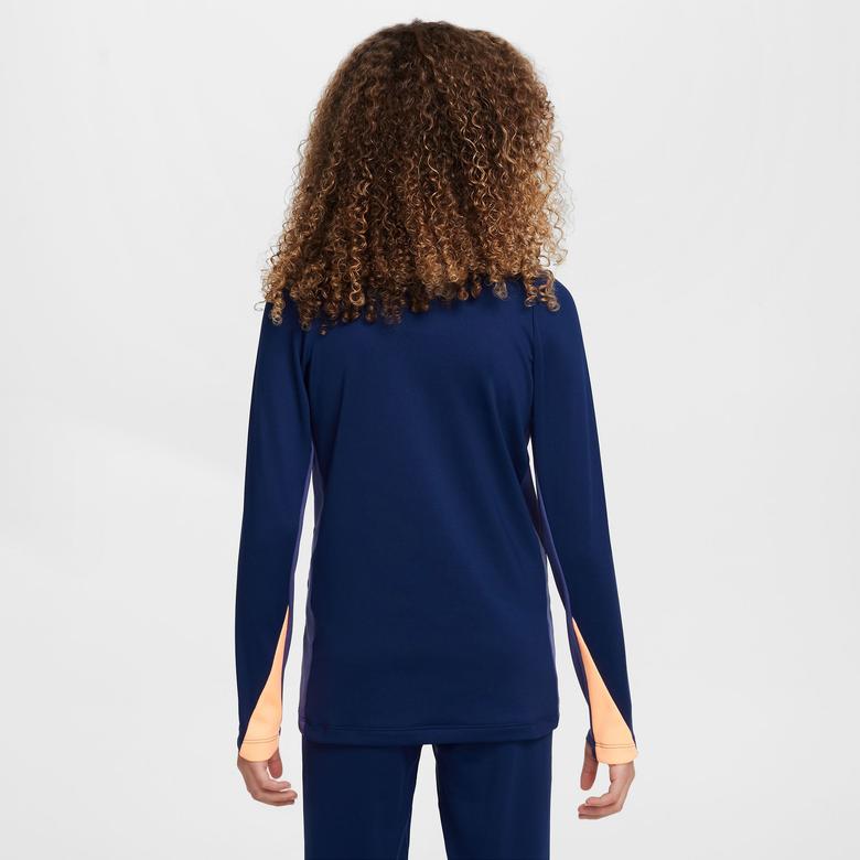 Nike Dri-FIT Strike Çocuk Mavi Sweatshirt