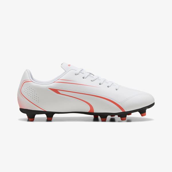 Puma Vitoria Fg Erkek Beyaz Çim Saha Kramponu