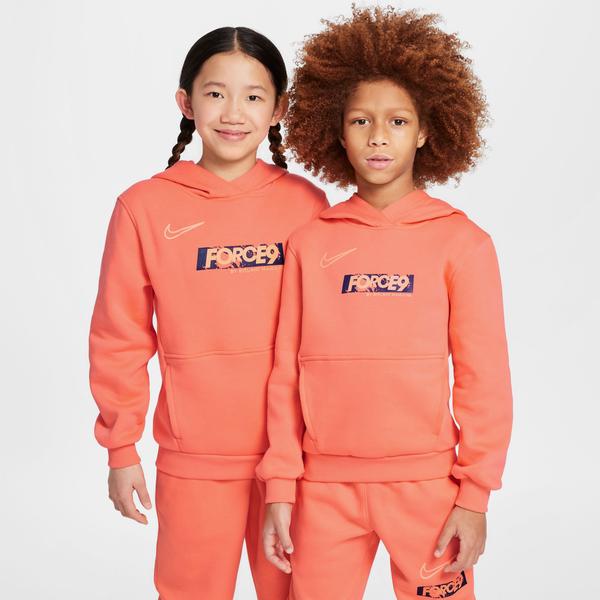 Nike Erling Haaland Club Fleece Çocuk Turuncu Sweatshirt