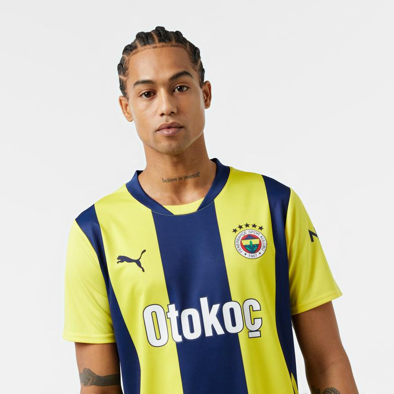 Puma Fenerbahçe SK 24-25 İç Saha Erkek Sarı Futbol Forması