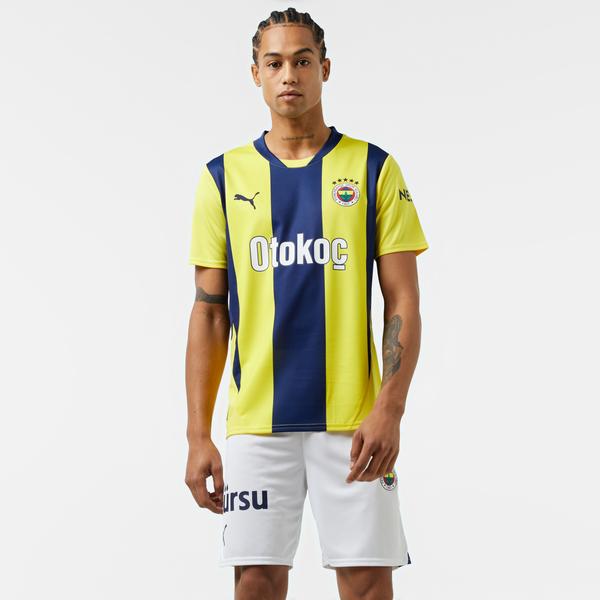 Puma Fenerbahçe SK 24-25 İç Saha Erkek Sarı Futbol Forması