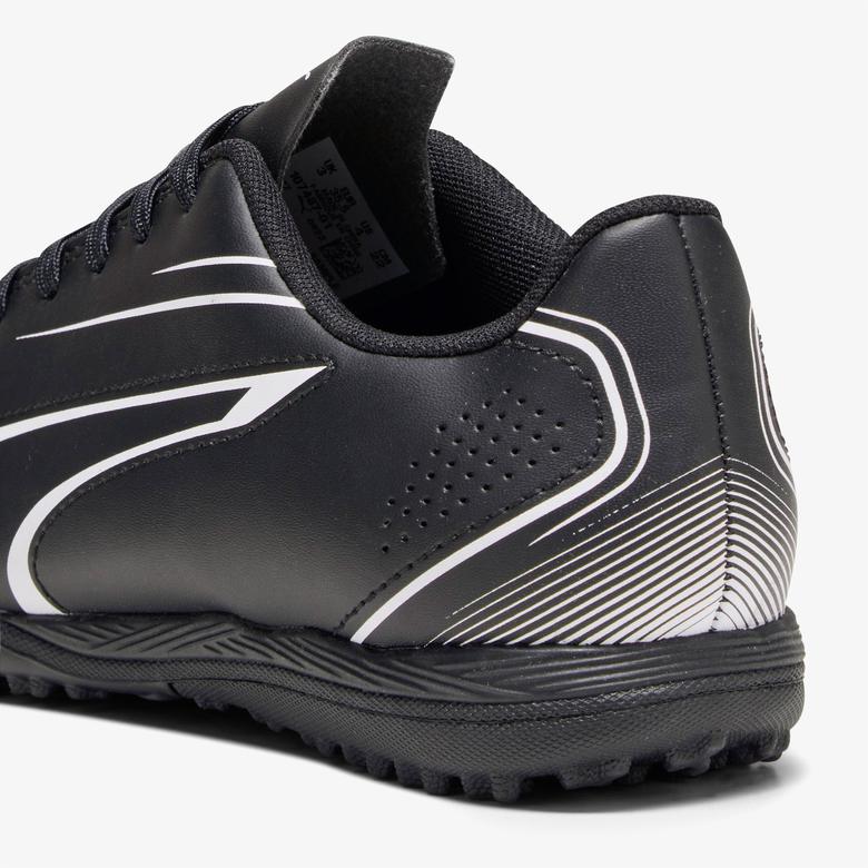 Puma Vitoria TT Çocuk Siyah Halı Saha Kramponu