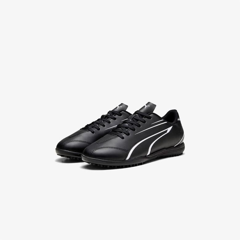 Puma Vitoria TT Çocuk Siyah Halı Saha Kramponu