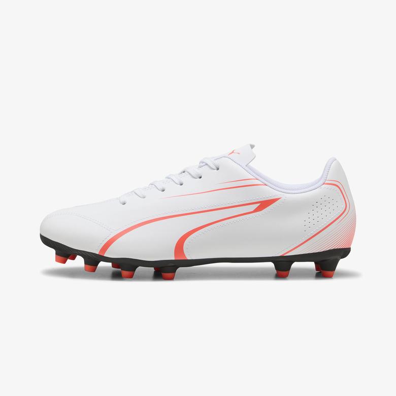 Puma Vitoria Fg Erkek Beyaz Çim Saha Kramponu