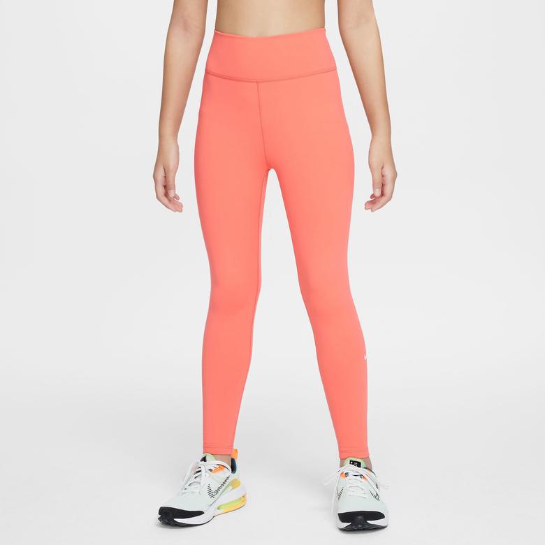 Nike One Çocuk Turuncu Antrenman Tayt