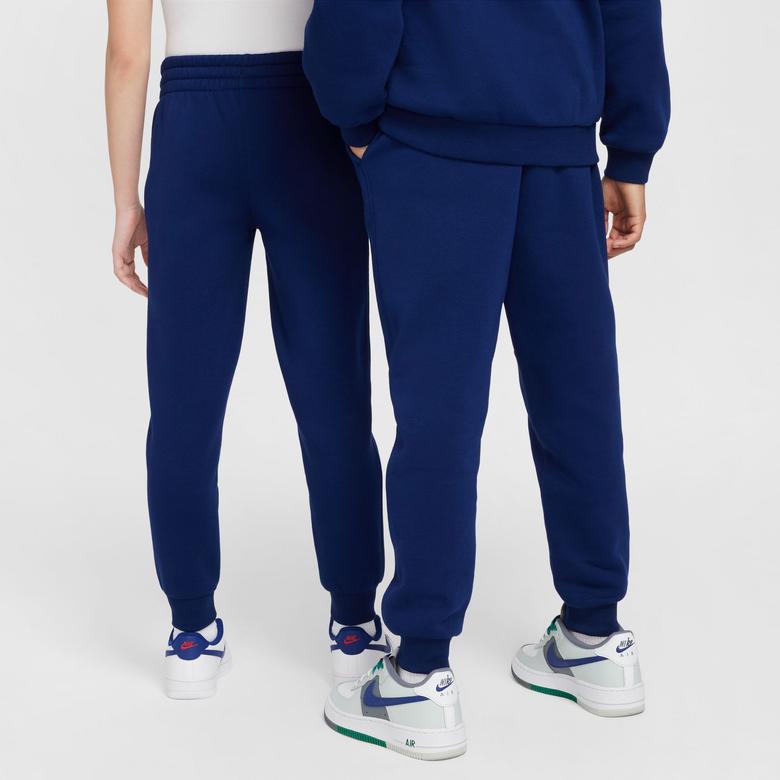 Nike Erling Haaland Club Fleece Çocuk Mavi Eşofman Altı
