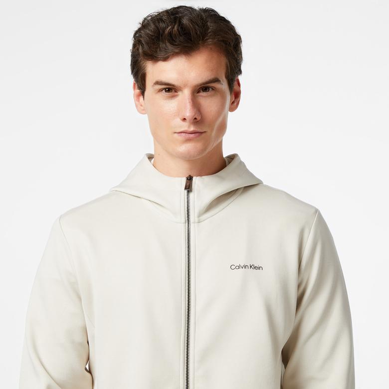 Calvin Klein Erkek Bej Sweatshirt