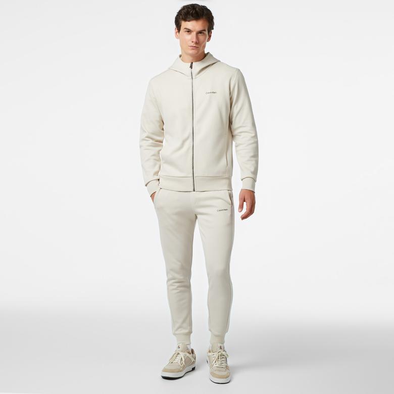 Calvin Klein Erkek Bej Sweatshirt