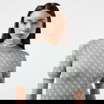 Guess Lise 4Logo Harper Visce Yarn Kadın Yeşil Elbise