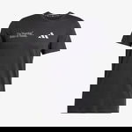 adidas Ultimate Metallic Graphic Erkek Siyah Koşu T-Shirtü