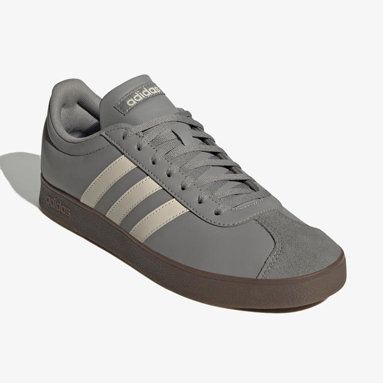 adidas VL Court Base Erkek Gri Günlük Spor Ayakkabı