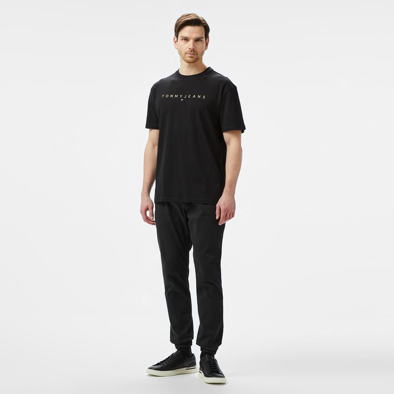 Tommy Jeans Erkek Siyah T-Shirt