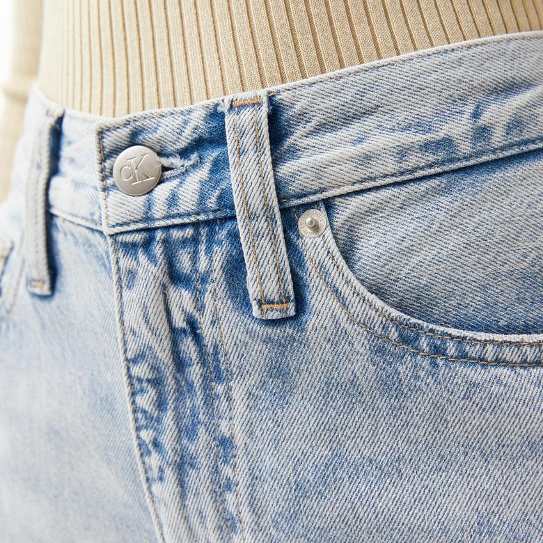 Calvin Klein Jeans Kadın Mavi Pantolon