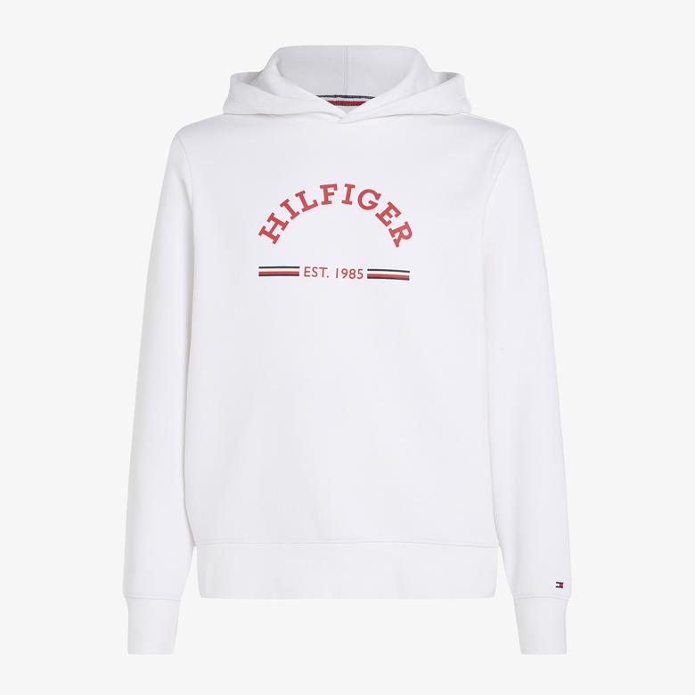 Tommy Hilfiger Erkek Beyaz Sweatshirt