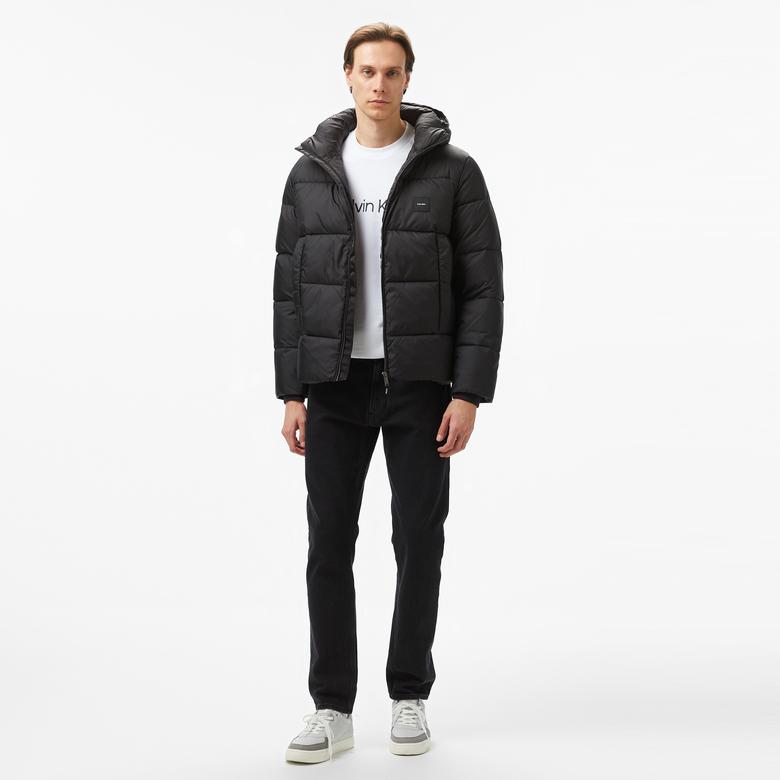 Calvin Klein Erkek Siyah Mont