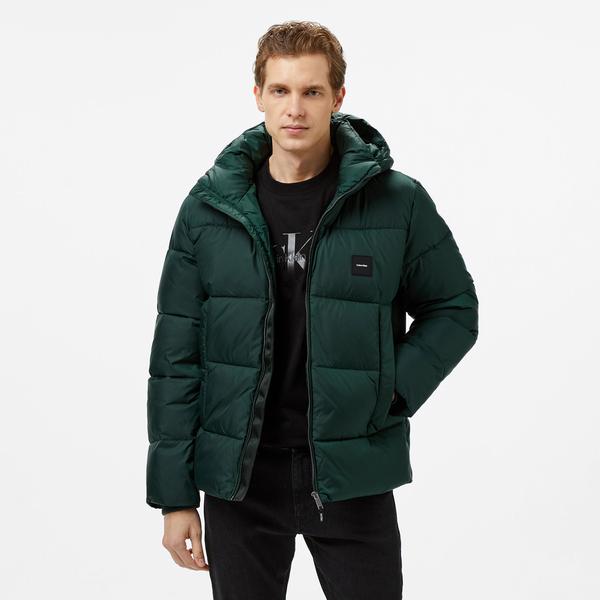 Calvin Klein Erkek Yeşil Mont