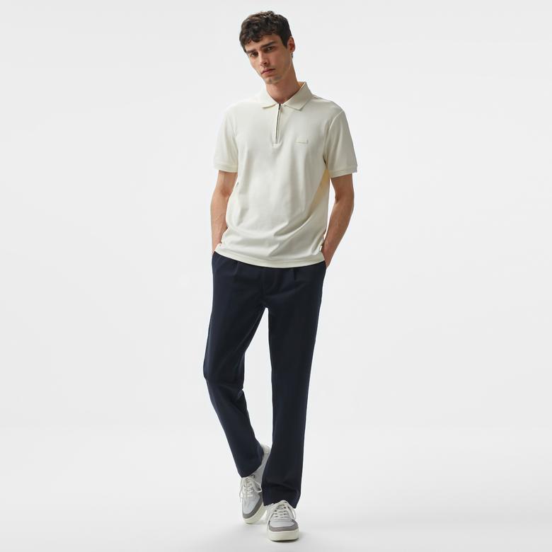 Calvin Klein Erkek Beyaz Polo