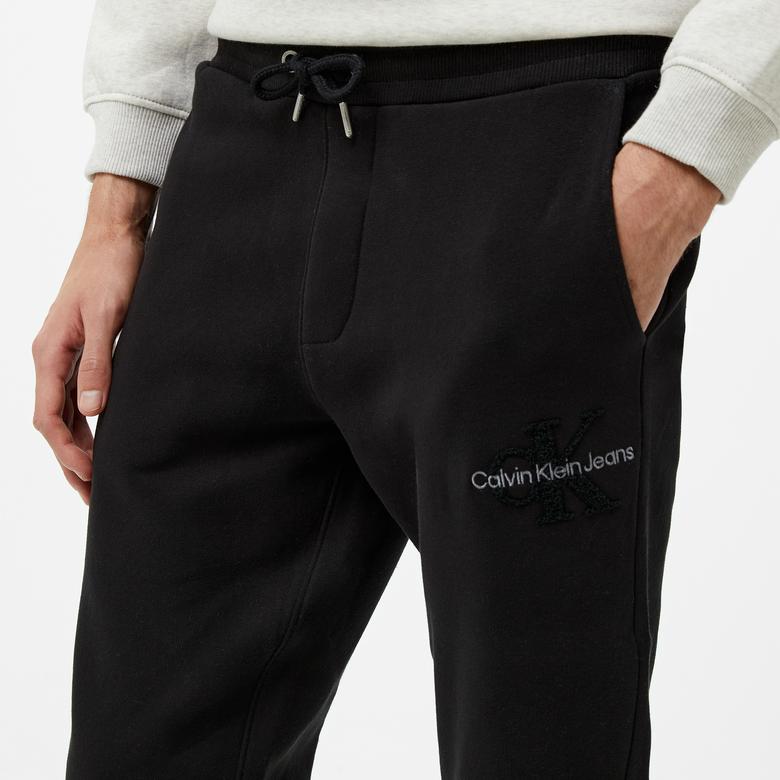 Calvin Klein Jeans Erkek Siyah Eşofman Altı