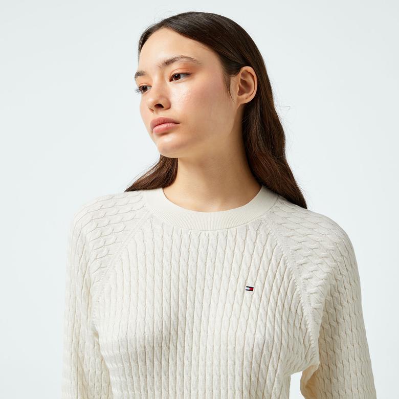 Tommy Hilfiger Kadın Sarı Triko