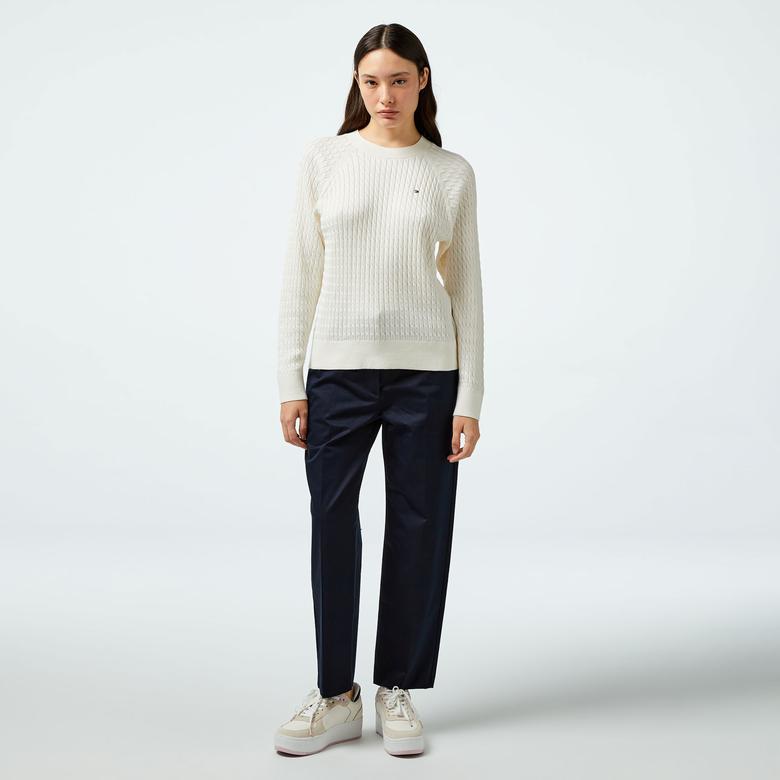 Tommy Hilfiger Kadın Sarı Triko