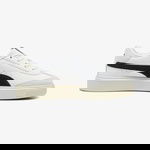 Puma Lajla T-Toe Kadın Siyah Bantlı Beyaz Sneaker