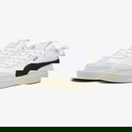 Puma Lajla T-Toe Kadın Siyah Bantlı Beyaz Sneaker
