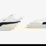 Puma Lajla T-Toe Kadın Siyah Bantlı Beyaz Sneaker