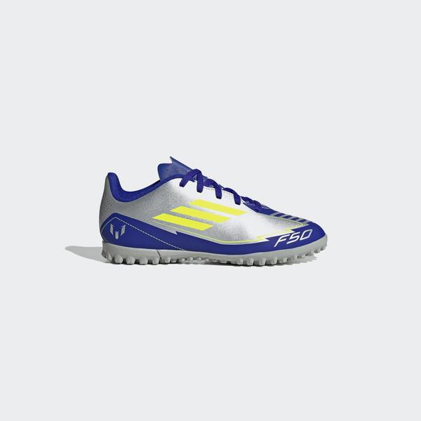 adidas F50 Club TF J Messi Çocuk Gri Krampon