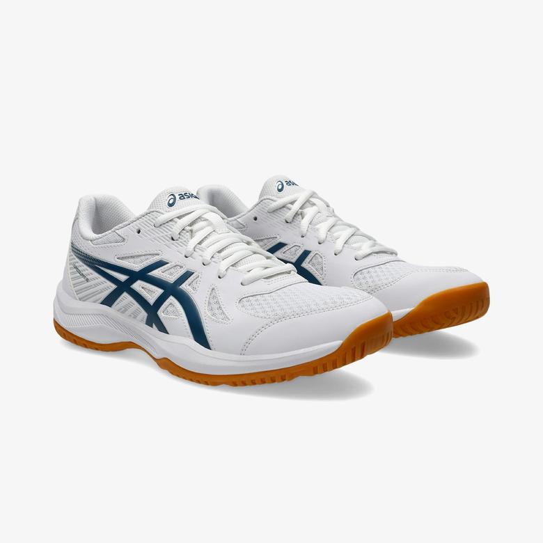 Asics Upcourt 6 Erkek Beyaz Voleybol Ayakkabısı