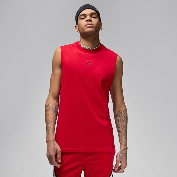 Jordan Dri-Fit Sport Erkek Kırmızı Kolsuz T-Shirt