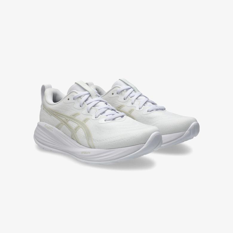 Asics Gel Cumulus 27 Kadın Beyaz Koşu Ayakkabısı